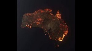 NASA показала Австралию из космоса -  горит весь континент