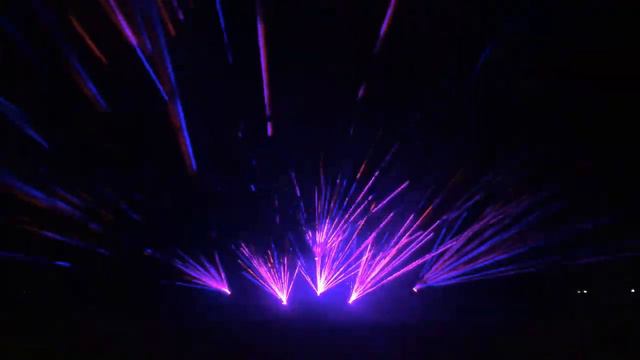 Lasershow zu Eric Clapton  wonderful tonight