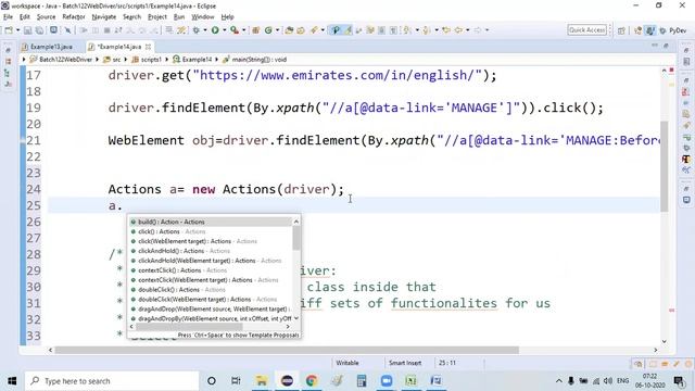 How to Perform Mouse Hover || Selenium Tutorial for Beginners