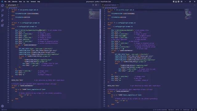 Git Bash Customize prompt || prompt with multi colors and symbols and Time смотреть онлайн