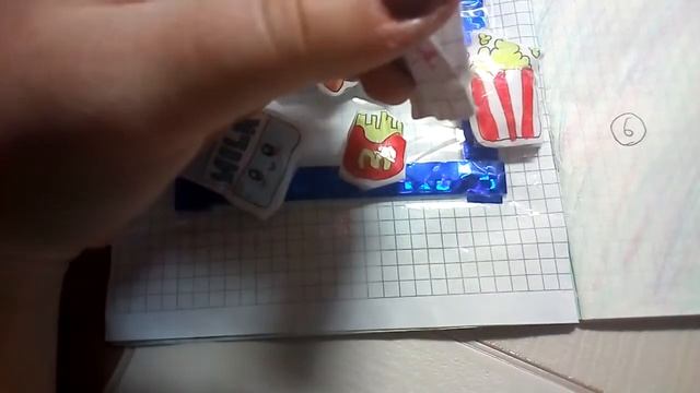 Распаковка Бумажных Сюрпризов / Новинка / Коллекция Каваи сквиши еда?? смотреть онлайн