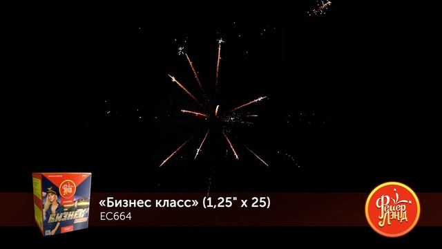 Фейерверк ЕС664 "Бизнес класс" (1,25" х 25 залпов)