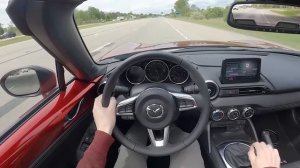 2022 Mazda MX-5 Miata Grand Touring 6MT - POV Test Drive (Binaural Audio)