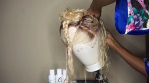 EASIEST Honey Blonde Highlights! NO BLEACH | Water Color