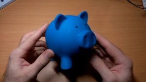 Копилка "свинка круглая"