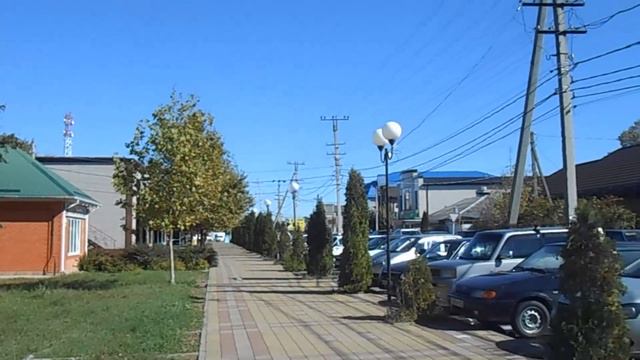 Парк. Прогулка в октябре. Жара. Краснодарский край. смотреть онлайн