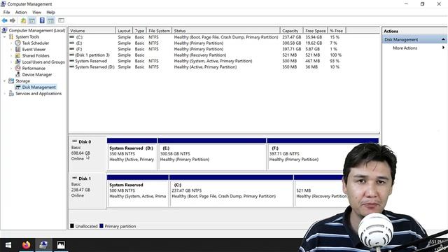 How to Merge Disk 0 and Disk 1 Windows 10 | Extend C drive To Another Disk смотреть онлайн