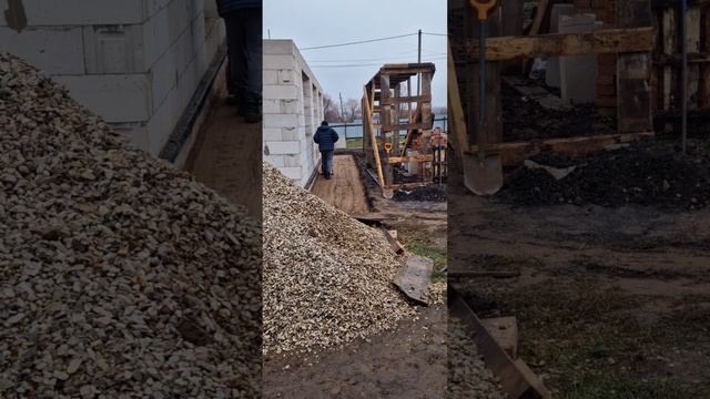 Отмостка. Мягкая утепленная отмостка. смотреть онлайн