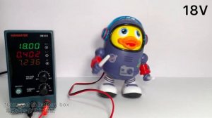 If High Voltage is Applied to the "Space Duck Dancing Toy"