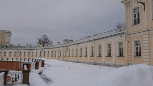 Ораниенбаум (Ломоносов). Парк у Большого Меншиковского дворца (26.01.2024)