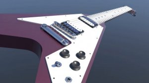 Gibson Flying V - 3D Model