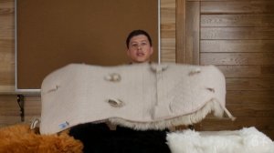 Натуральные меховые накидки для сидений авто. Овчина класс А (комбинированный ворс)