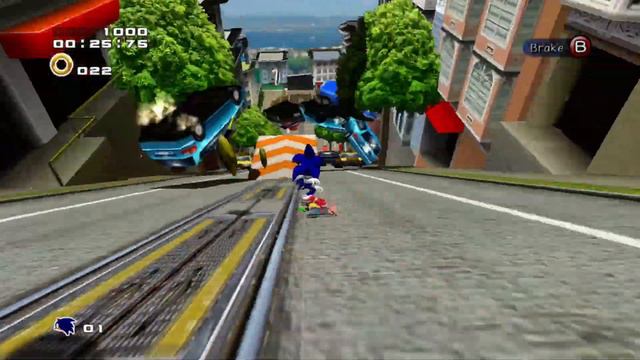 sonic adventure 2 ragdoll car physics смотреть онлайн