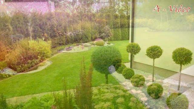 ?Оригинальные идеи для садовых участков Цветники Хвойные композиции / Garden Ideas / A - Video
