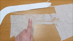 Что ДЕЛАТЬ когда чего-то НЕ ХВАТАЕТ?! Как правильно кроить обтачку из кусков флизелина. МК