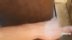 Банная печь с баком для камней.