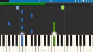 Улетай на крыльях ветра на пианино туториал MIDI