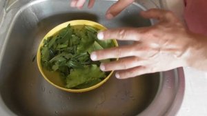 Как правильно и быстро помыть зелень - наглядный пример