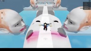 Roblox - Побег из бегущей головы.