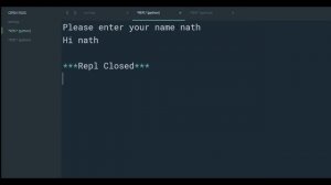 Python Programming-Input function