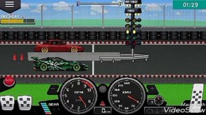 Обзор игры Pixel car racer