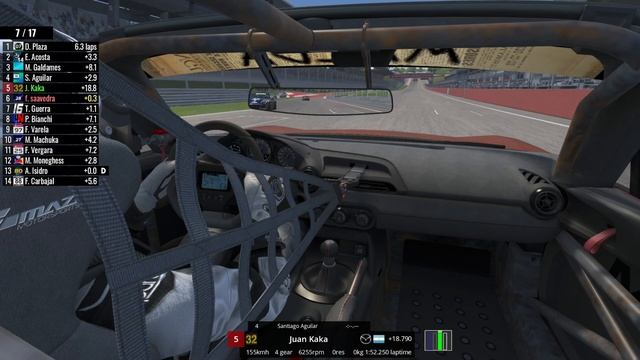 Assetto Corsa - Campeonato Mazda MX5  Cup - Red Bull Ring 1652022 - 2da carrera