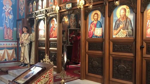 Херувимска песен - глас 5 / Храм "Рождество Христово"