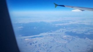 Чебоксары с высоты 10000 метров.