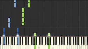 Sonne - Rammstein - Very easy and simple piano tutorial synthesia planetcover