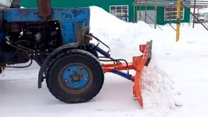 Отвал универсальный, усиленный (2-х сторонний) на трактор МТЗ 80/82 МОДЕРНИЗИРОВАННЫЙ. часть 1