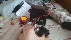 Китайская сигнализация на мотоцикл