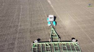 Закрытие влаги на поле колхоза им. Ленина, с.Янгискаин