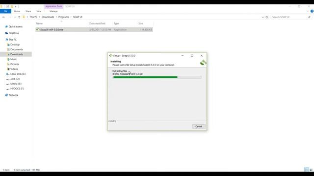Installing SOAP UI on Windows 10 for Service Testing