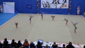 19 Всероссийские соревнования Надежды России по эстетической гимнастике Небеса Краснодарский край п