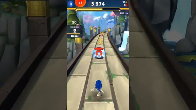Sonic Dash 2 - Sonic Boom Android iOS Gameplay Ep 1 720HD смотреть онлайн