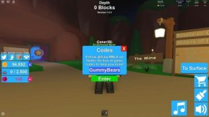 *30* WORKING CODES on Roblox Mining Simulator