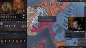 ДВА ВИКИНГА В МУЛЬТИПЛЕЕРЕ (с Гошаном (который Арстуу Бил (Легендарный))) в Crusader Kings 3 (Стрим