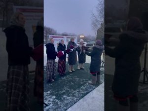 Колядка "В Иерусалиме" в исполнении хора сотрудников Фонда Архангела Михаила. 19.01.2023