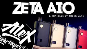 Билетбокщина - Zeta AIO Kit & RBA Base by Think Vape l Alex VapersMD review