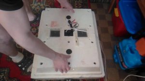 Подготовка, настройка и закладка яиц , бытовой инкубатор Золушка.