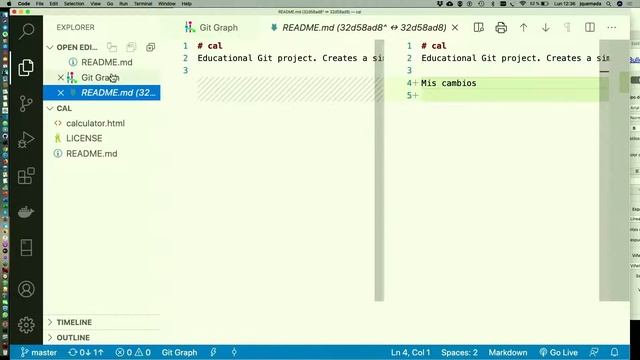 GIT. Arbol de Commits. Git Graph смотреть онлайн