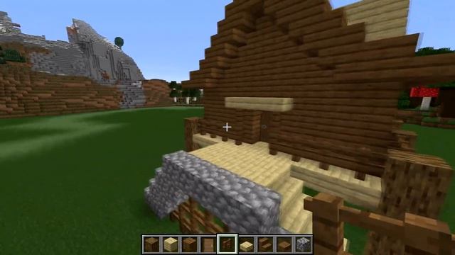 СТАРТОВЫЙ ДОМ В МАЙНКРАФТЕ с 2 заходами смотреть онлайн