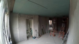 Часть 1. Потолок из ГКЛ в 2 слоя.