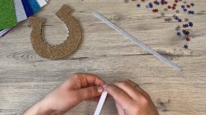 DIY Денежная подкова своими руками