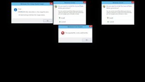 Windows 10 Technical Preview Crazy Error