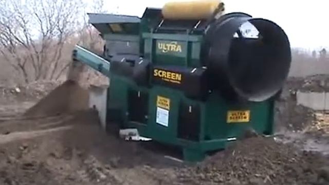 Барабанный грохот - изготовление грунта