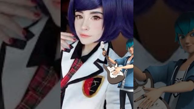 Miraculous Cosplay Couple's Singing Simpapa Polyubila #shorts