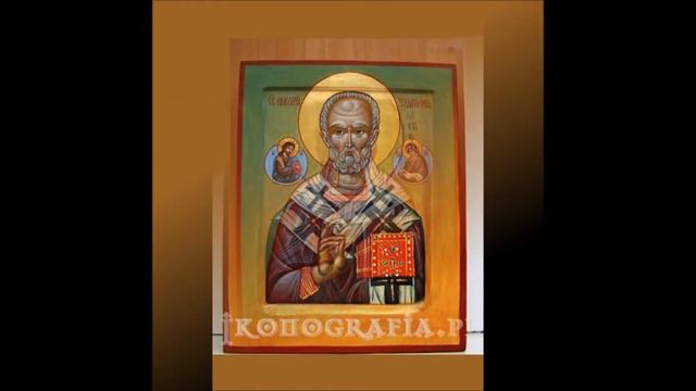 Święty Mikołaj Cudotwórca Ikona Pisana Ikonografia.pl смотреть онлайн