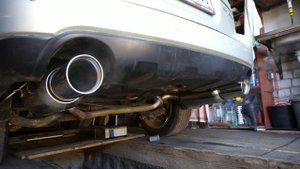 Выхлоп HKS ES Premium Japan на Subaru Outback 2006