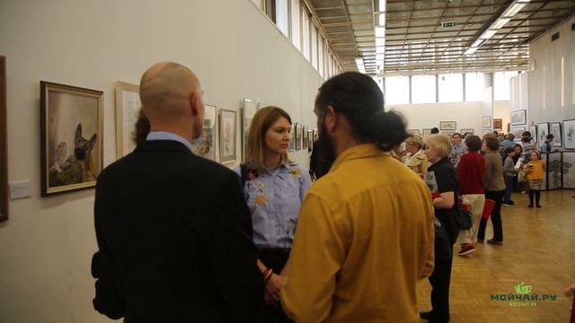 Первый фестиваль Живописи Гунби, Открытие выставки в ЦДХ, Москва смотреть онлайн